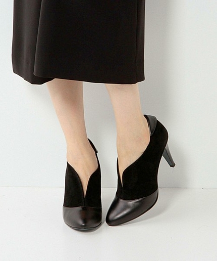 OFM ラペルポイント パンプス85