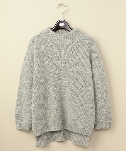 【予約】WEB限定＜SACRA（サクラ）＞モヘヤ ボトルネックニット†