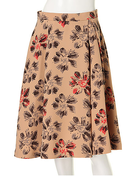 大花ミモレスカート