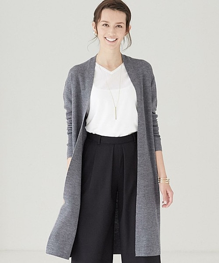 KF H/Wash FLC SUPER ロングカーディガン