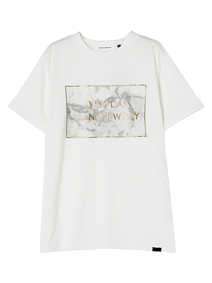 Marble stone　ボックスTシャツ