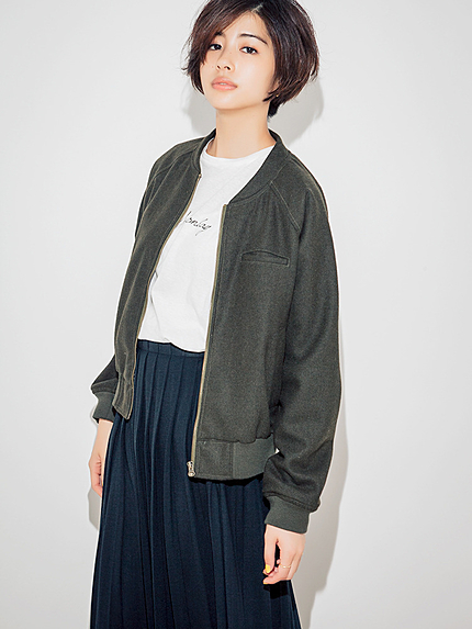 メルトンMA-１ブルゾン