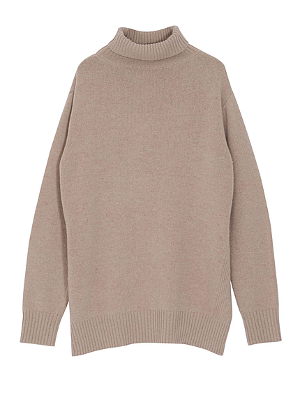 【DUO】 圧縮タートルニット