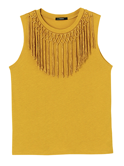 【CASUAL】フロントフリンジタンク