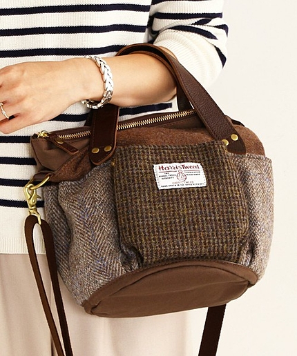 【予約】【別注】BY Folna ハリスツイード3ポケットショルダー