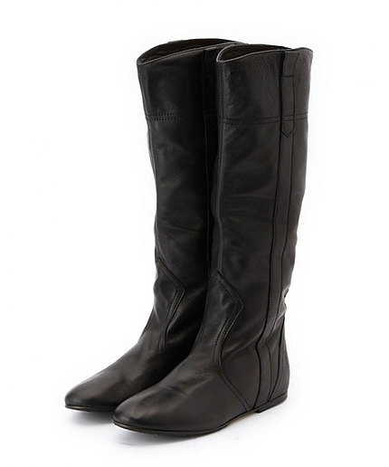 ファビオ ルスコーニ/FABIO スムースプレーン ロングブーツ