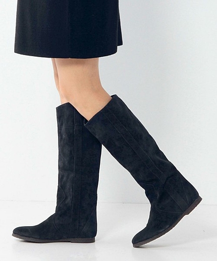 ファビオ ルスコーニ/FABIO ベロアプレーン ロングブーツ