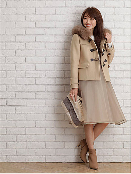 ショートダッフルコート