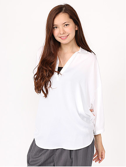 スキッパーシャツ