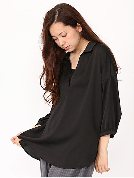 スキッパーシャツ