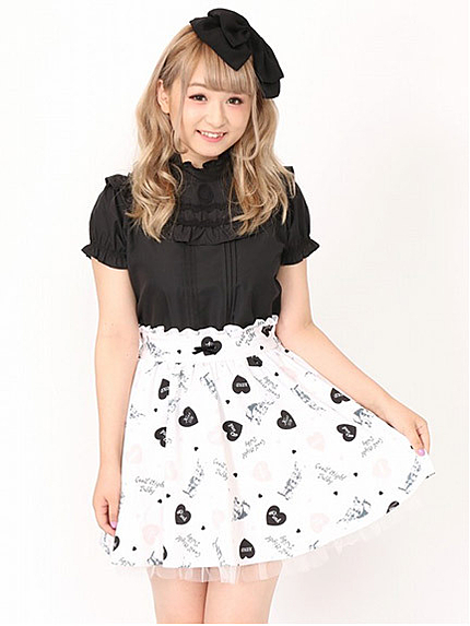 ハートラビットプリントSK