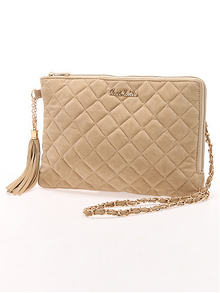 15.AW　タッセル付きキルティングショルダーBAG