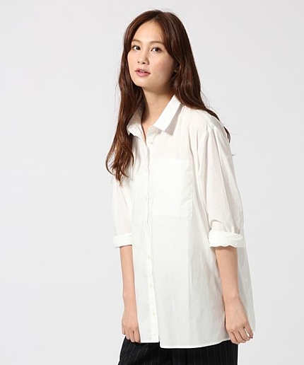 タイプライターロングシャツ