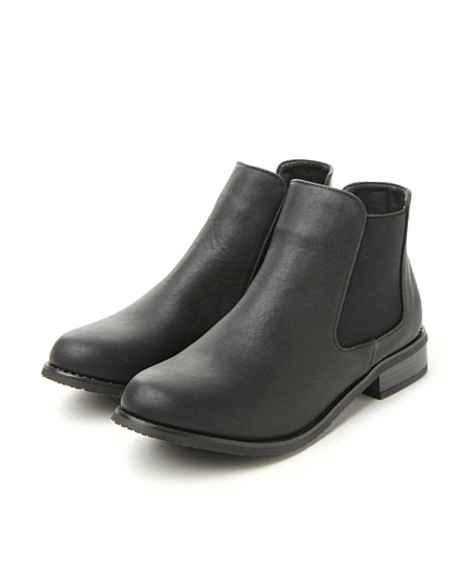 ★ニコラ10月号掲載★サイドゴアブーツ<全2色>