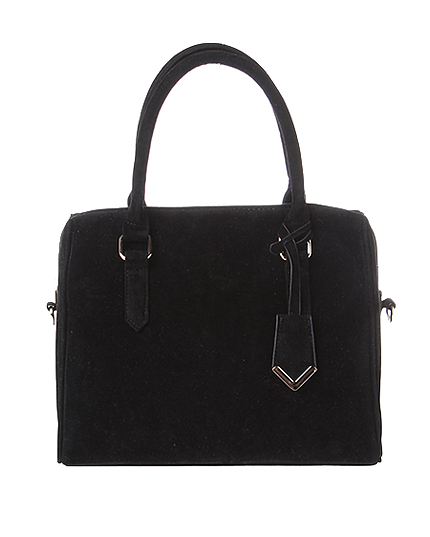 【non-no10月号新木優子さん着用】スウェードボストン／BAG