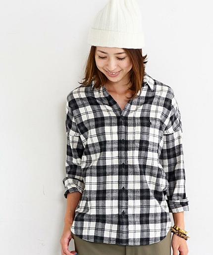 【WEB限定☆予約】by ※シャギーチェックシャツ