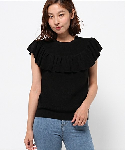 アクリルコットン アゼフリルノースリーブ　プルオーバー/AEFC A/CｱｾﾞﾌﾘﾙNSL PO