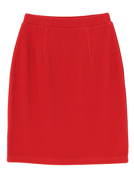 グログランRIBタイトスカート