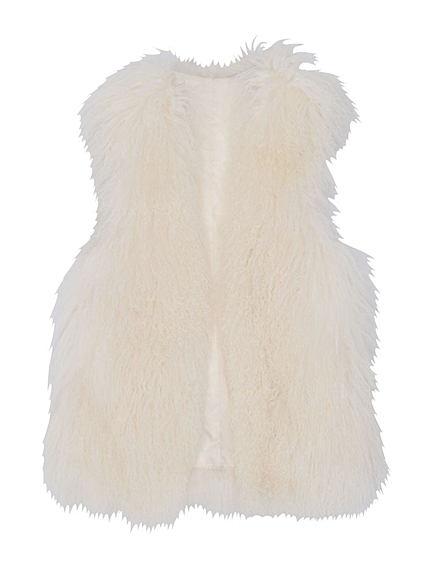 【DUO】 チベットラムファーベスト