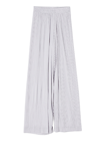 プリーツドレープパンツ