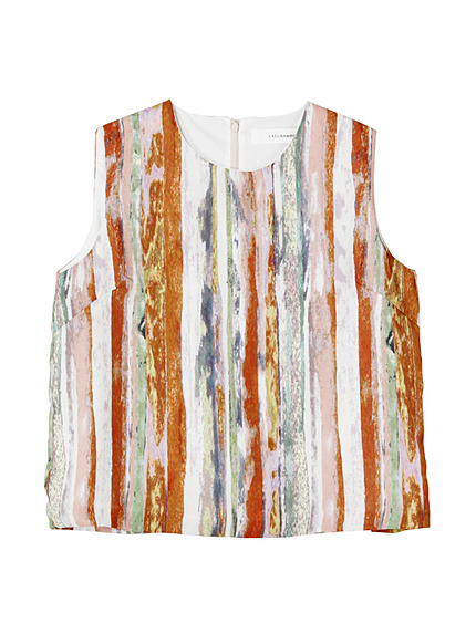 エスニックストライプ　トップス