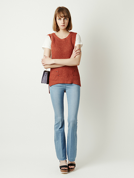 ストレッチフレアーパンツ