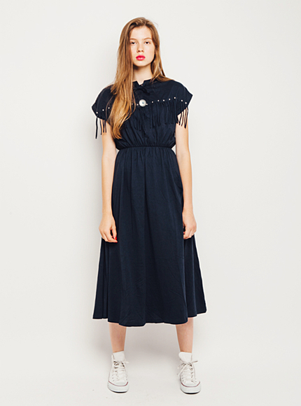 コンチョフリンジワンピース