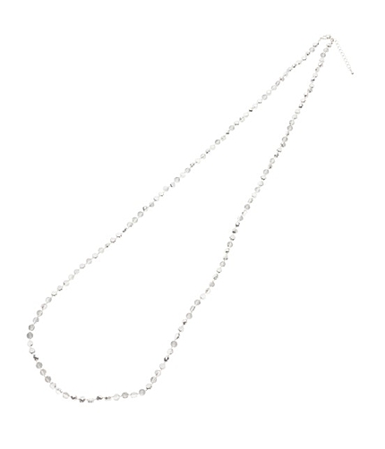 ガラスビーズロングネックレス