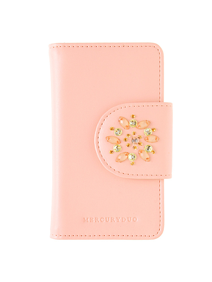 <<5/5s対応>>【GDS】 ビジュー付iphoneケース(5ver)