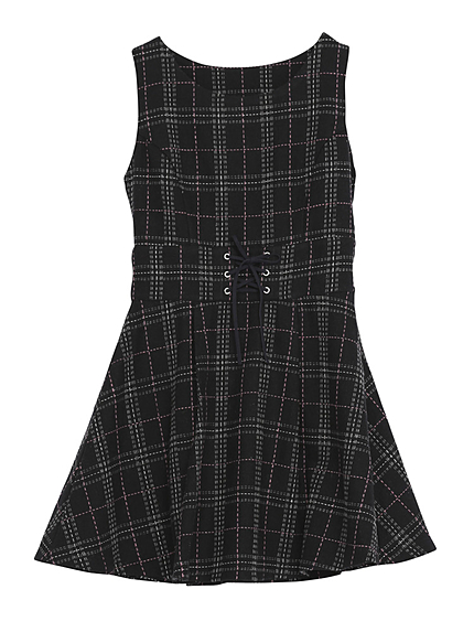 ウエストレースアップワンピース