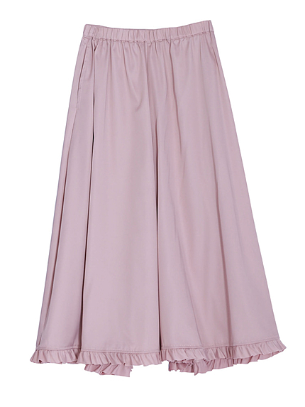 フリルワイドパンツ