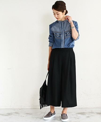 【予約】BY サキソニーガウチョパンツ