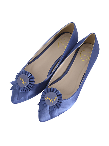 ロゼットバレエシューズ