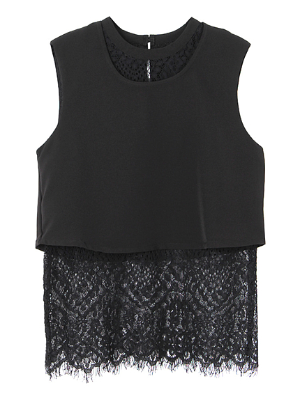 LACE LAYER タンクトップ