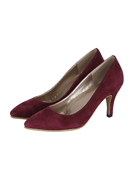 スウェードスタンダードパンプス/2015秋最新作