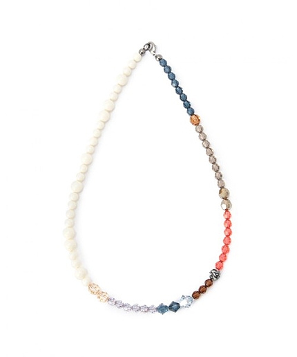 BY FLORIAN マルチカラーショートネックレス