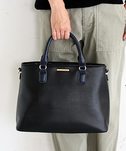 【予約】BY メタルバー2トーントートバッグ