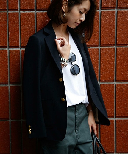 BY TRADITIONAL ドスキンブレザー