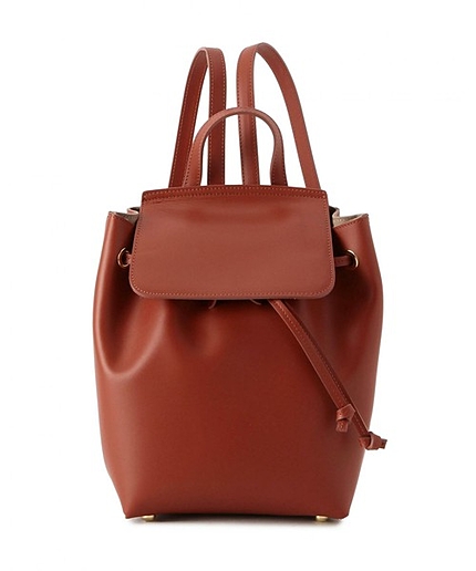 BY Carol J レザーリュックサック：