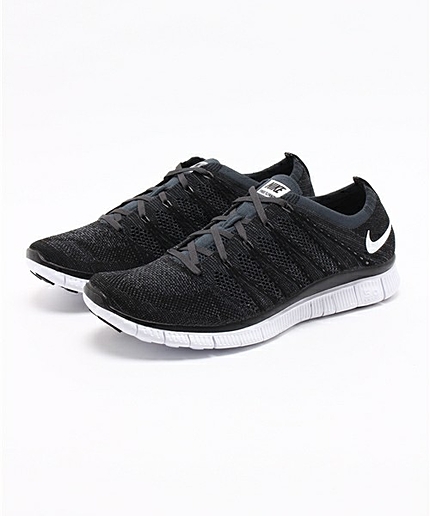 ユニセックス ナイキ フリーフライニット ブラック グレー NIKE FREE FLYKNIT NSW 599459-001/002