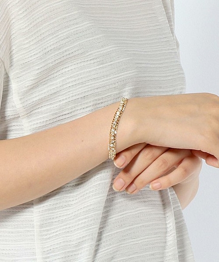 ＜closet story＞ チェーン レンズメ ブレスレット