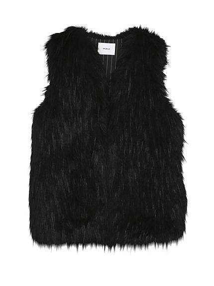 【FEMININE】フェイクファーベスト