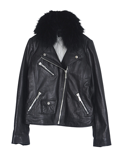 【CASUAL】ファーカラーライダース