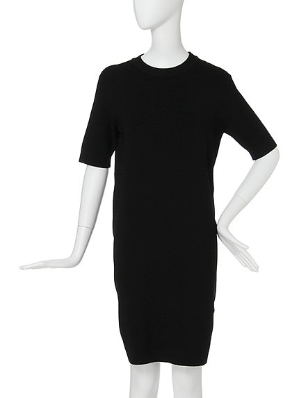 【MODE】プレーンニットミニワンピース