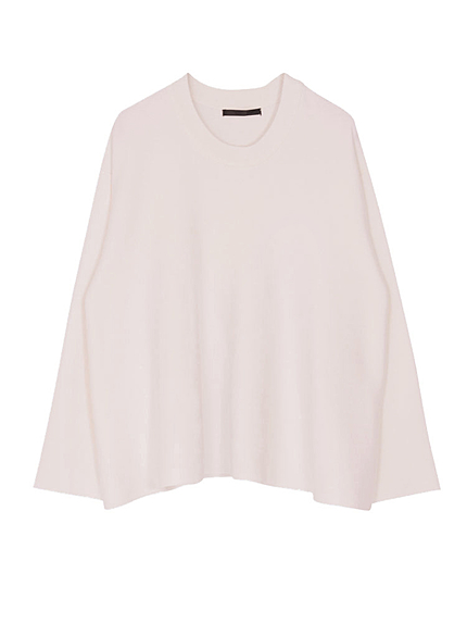 【FEMININE】Aラインニットプルオーバー