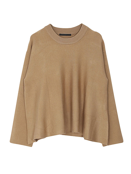 【FEMININE】Aラインニットプルオーバー