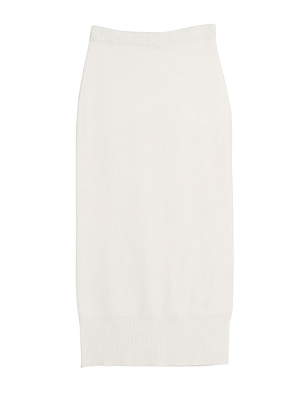 【MODE】ニットIラインロングスカート