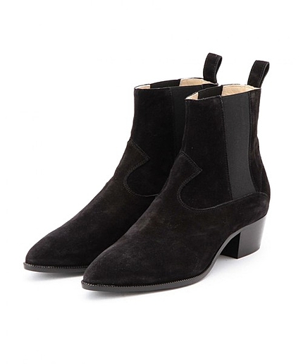 ロートル ショーズ/L/C ポインテッドウェスタン ショートブーツ