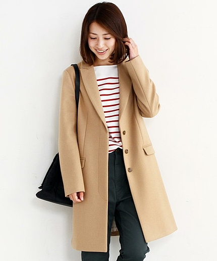 【予約】BY ダブルメルトンチェスターコート