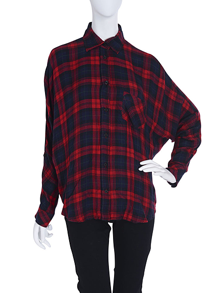 【dazzlin】チェックシャツ